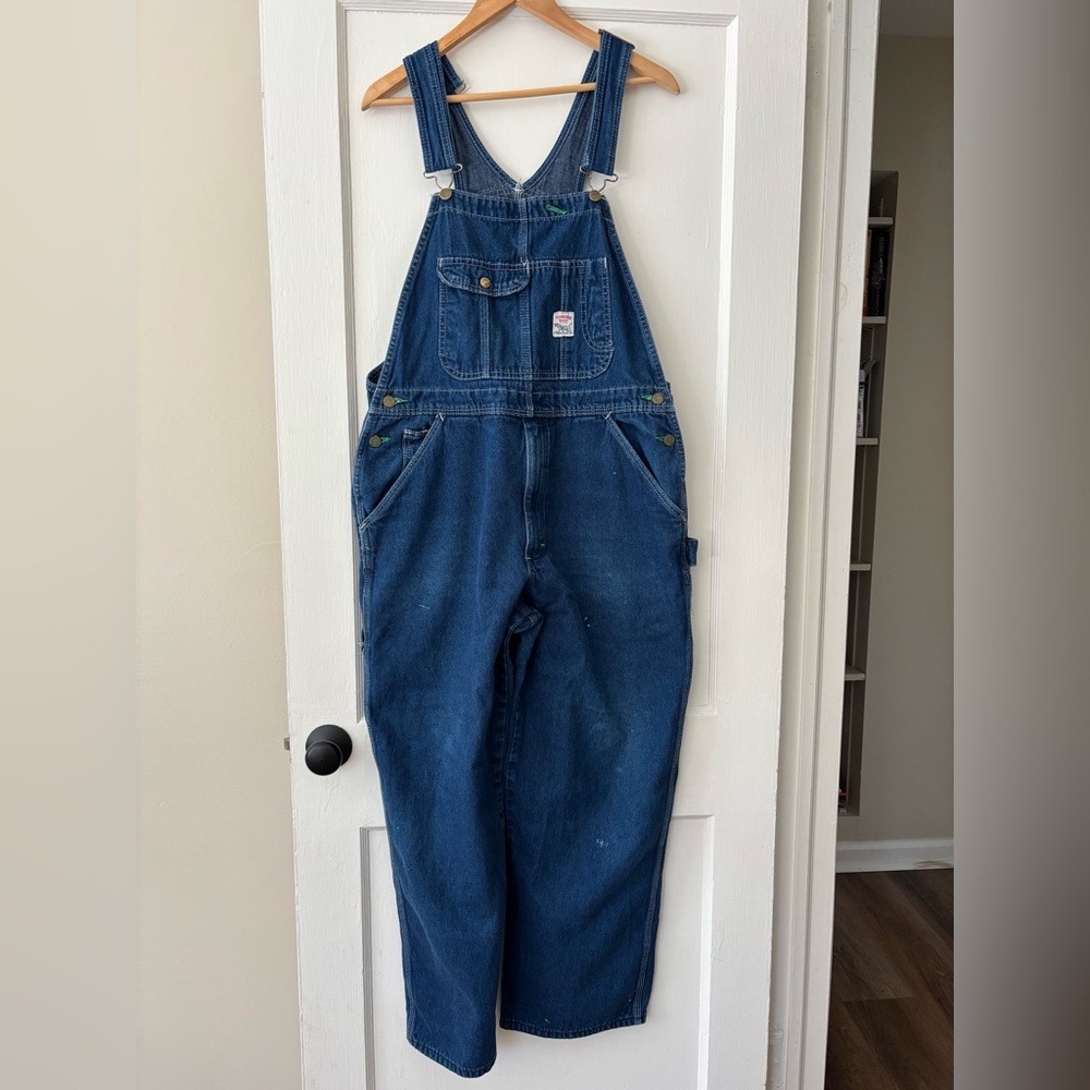 Pointer- 1960s Vintage denim overalls